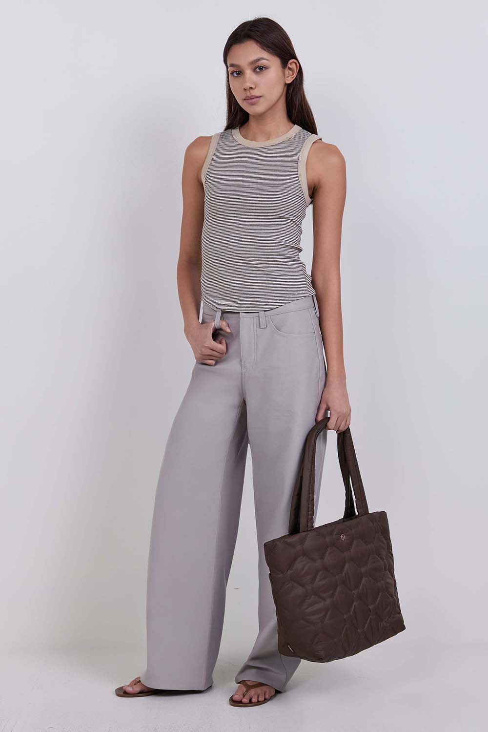 Hold Tight Crewneck Tank Top